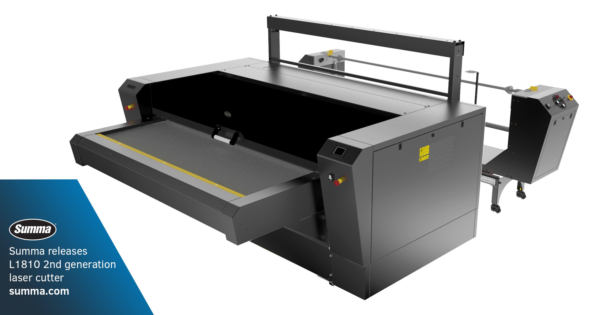 Summa L1810 2nd generation laser cutter: ready to boost your